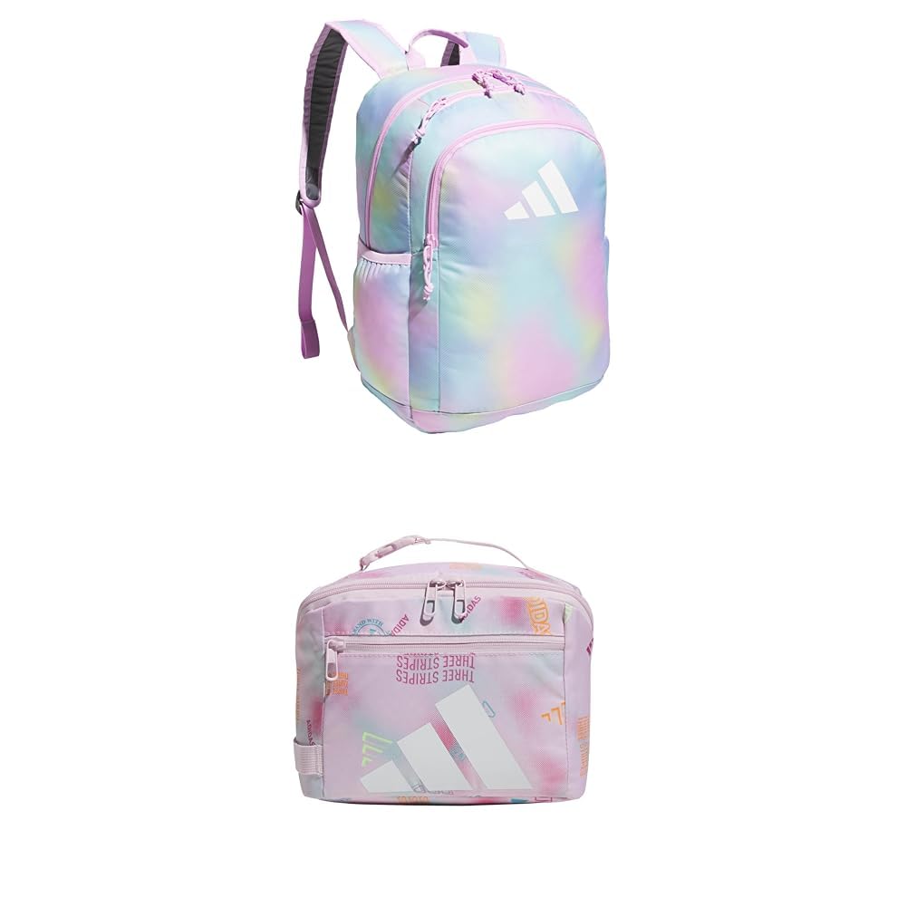 adidas Affiliate Small Backpack for Women and Men, Durable Bag with Laptop Sleeve, Essential Camo Black/Orange, One Size