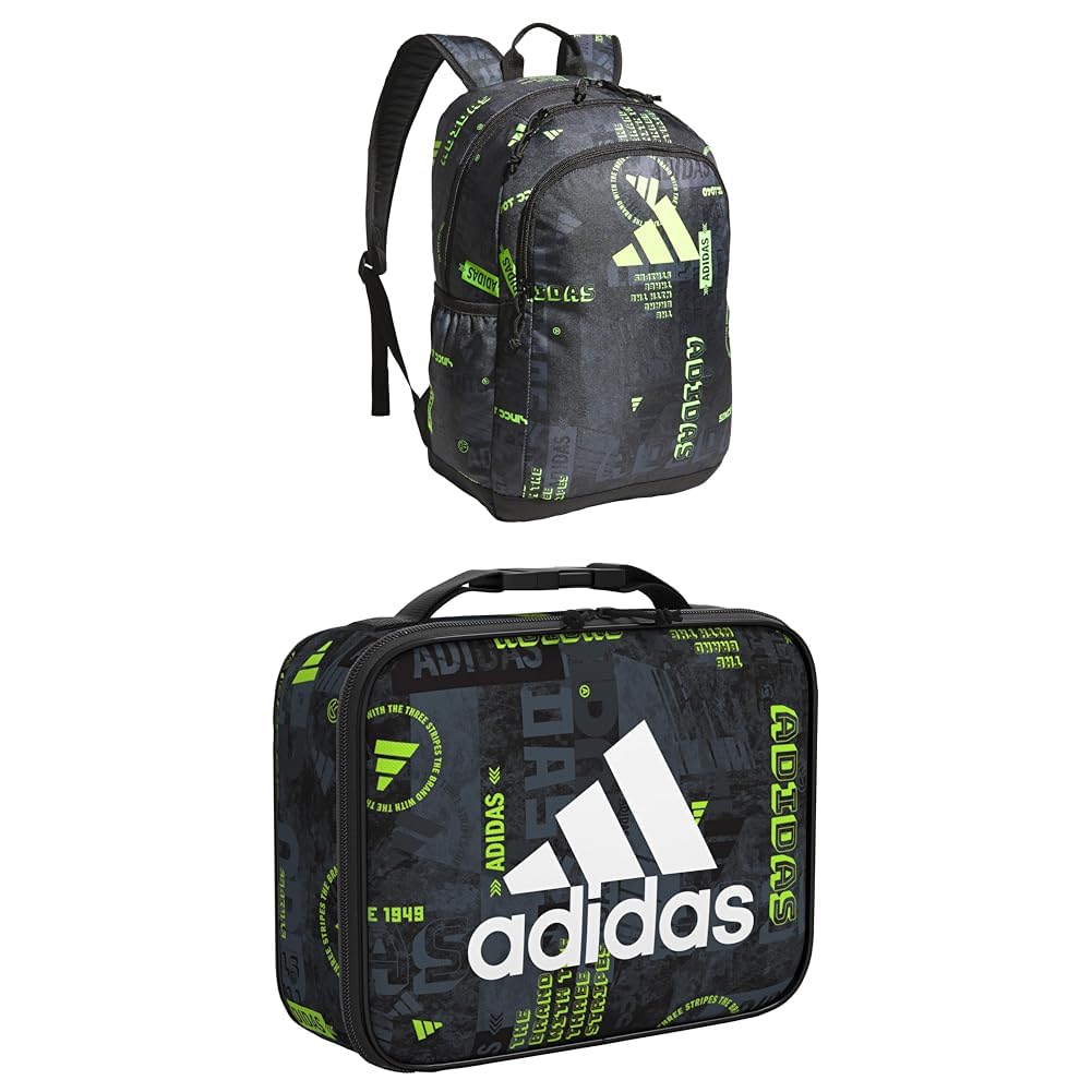 adidas Affiliate Small Backpack for Women and Men, Durable Bag with Laptop Sleeve, Essential Camo Black/Orange, One Size