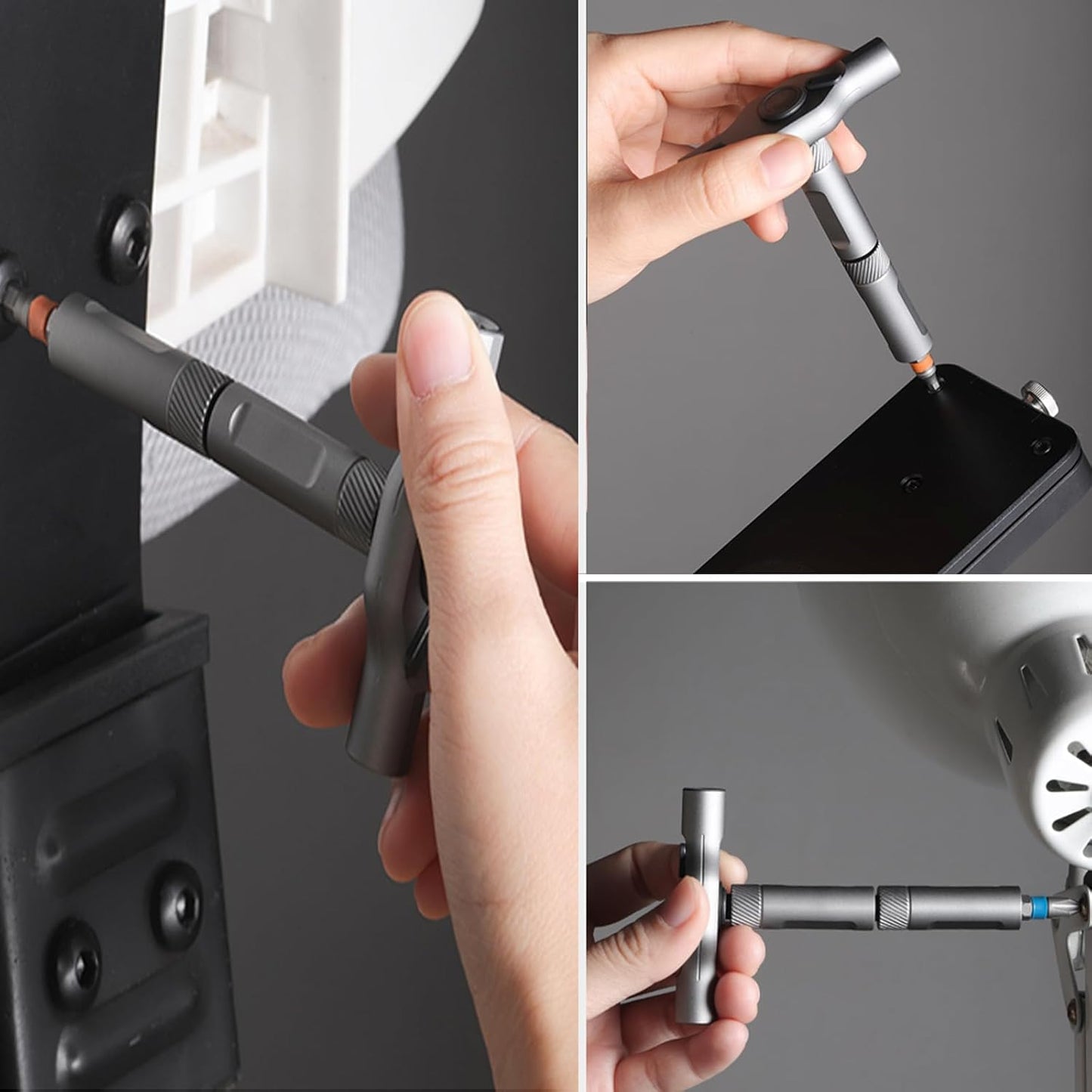 DIY Screwdriver 24 in 1, New 24 In 1 Multi Bit Magnetic Screwdriver Set Multifunctional Toolbox, 24 in 1 multifunctional household wrench screwdriver tool combination set (1)