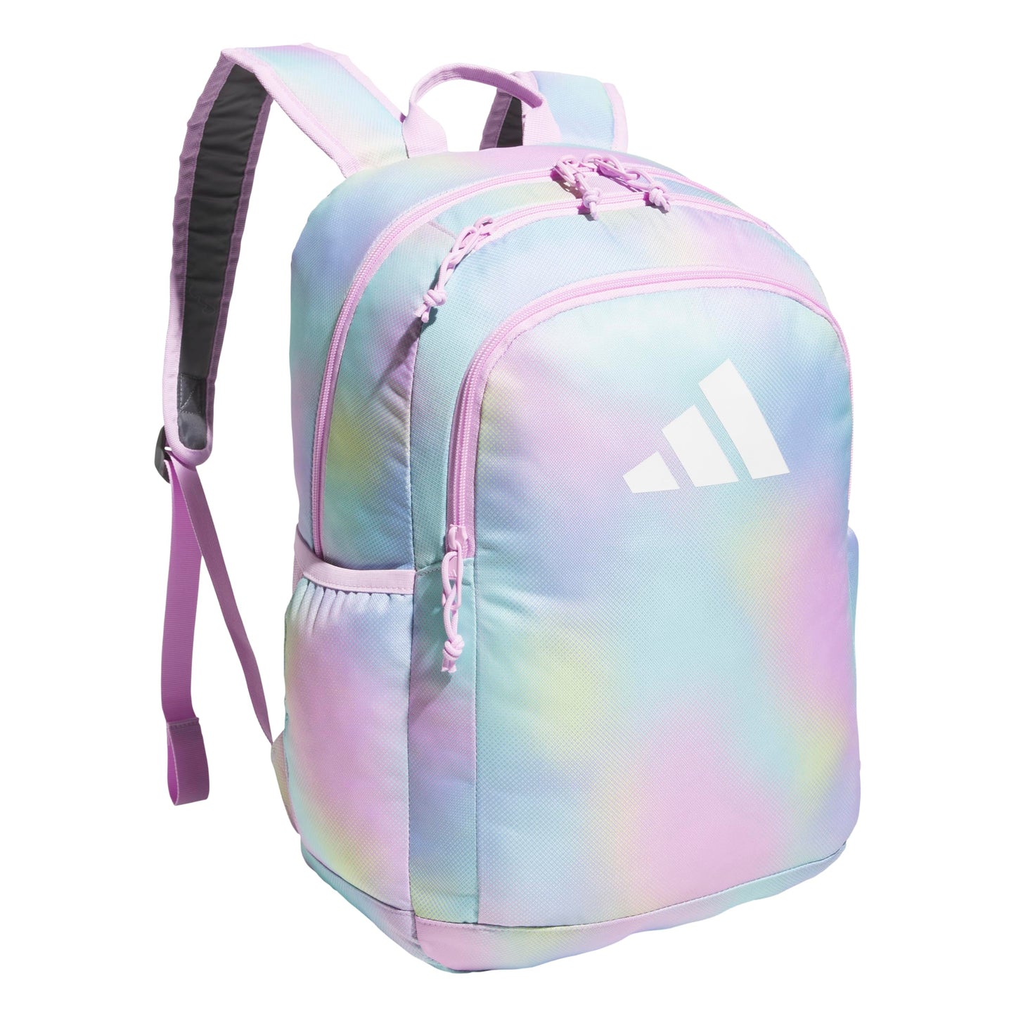 adidas Affiliate Small Backpack for Women and Men, Durable Bag with Laptop Sleeve, Essential Camo Black/Orange, One Size
