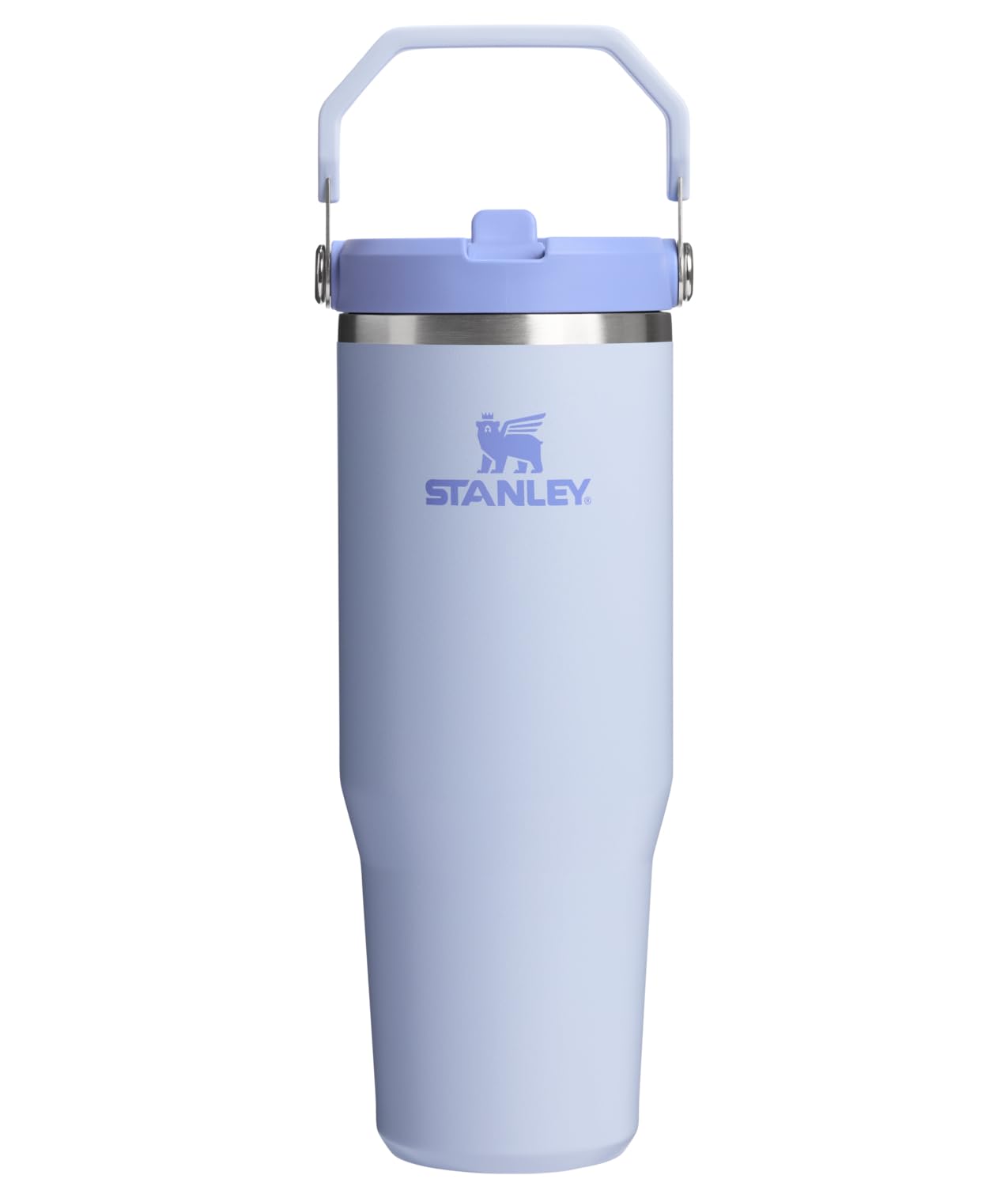 Stanley IceFlow Stainless Steel Tumbler - Vacuum Insulated Water Bottle for Home, Office or Car Reusable Cup with Straw Leak Resistant Flip Cold for 12 Hours or Iced for 2 Days, Azure, 30 OZ / 0.89 L