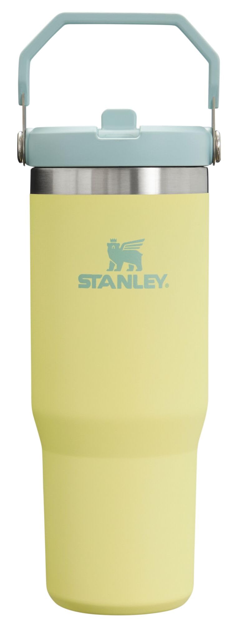 Stanley IceFlow Stainless Steel Tumbler - Vacuum Insulated Water Bottle for Home, Office or Car Reusable Cup with Straw Leak Resistant Flip Cold for 12 Hours or Iced for 2 Days, Azure, 30 OZ / 0.89 L
