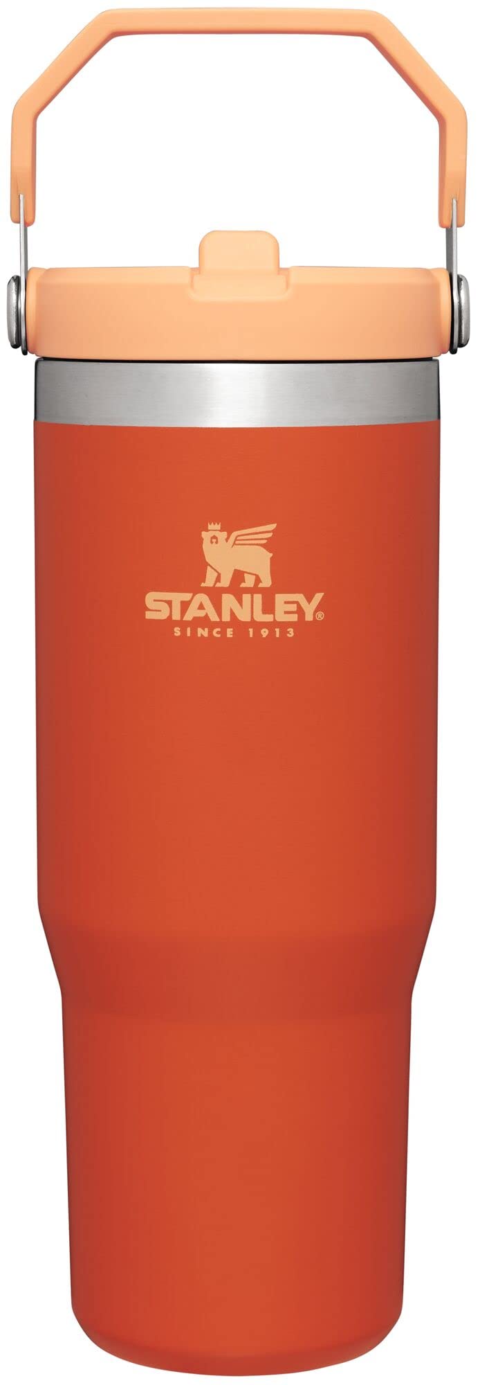 Stanley IceFlow Stainless Steel Tumbler - Vacuum Insulated Water Bottle for Home, Office or Car Reusable Cup with Straw Leak Resistant Flip Cold for 12 Hours or Iced for 2 Days, Azure, 30 OZ / 0.89 L