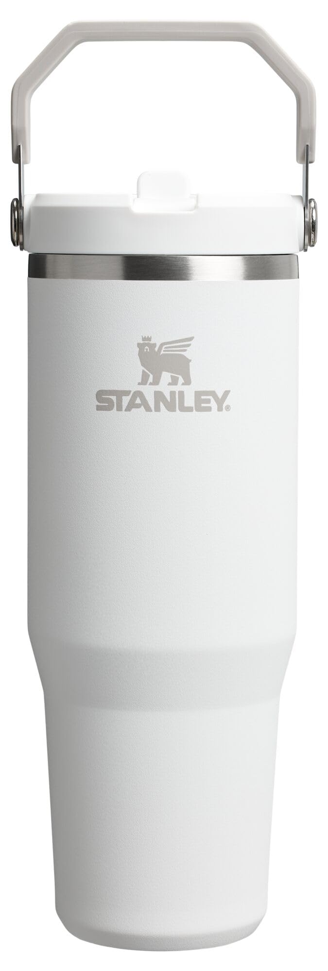 Stanley IceFlow Stainless Steel Tumbler - Vacuum Insulated Water Bottle for Home, Office or Car Reusable Cup with Straw Leak Resistant Flip Cold for 12 Hours or Iced for 2 Days, Azure, 30 OZ / 0.89 L