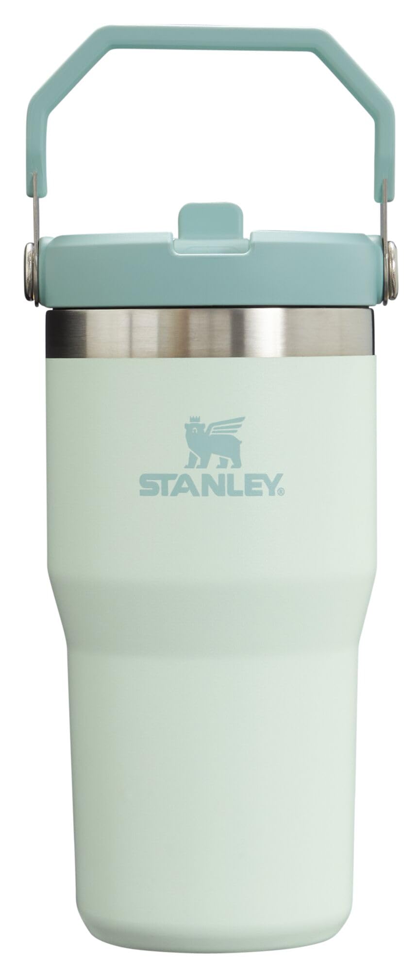 Stanley IceFlow Stainless Steel Tumbler - Vacuum Insulated Water Bottle for Home, Office or Car Reusable Cup with Straw Leak Resistant Flip Cold for 12 Hours or Iced for 2 Days, Azure, 30 OZ / 0.89 L