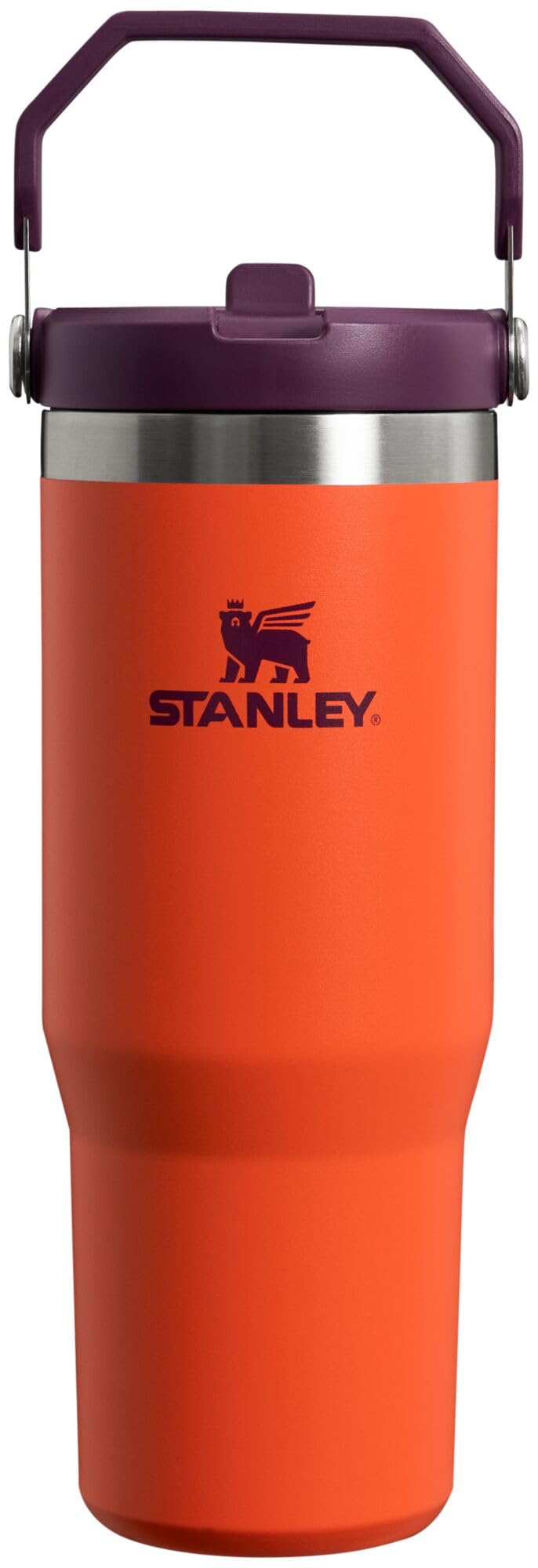 Stanley IceFlow Stainless Steel Tumbler - Vacuum Insulated Water Bottle for Home, Office or Car Reusable Cup with Straw Leak Resistant Flip Cold for 12 Hours or Iced for 2 Days, Azure, 30 OZ / 0.89 L