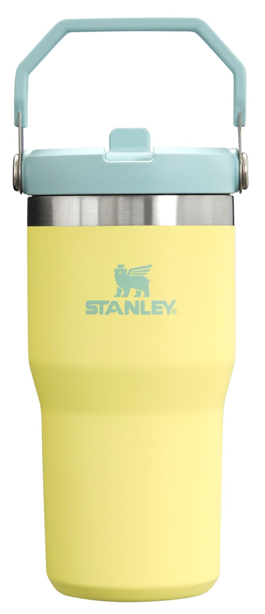 Stanley IceFlow Stainless Steel Tumbler - Vacuum Insulated Water Bottle for Home, Office or Car Reusable Cup with Straw Leak Resistant Flip Cold for 12 Hours or Iced for 2 Days, Azure, 30 OZ / 0.89 L