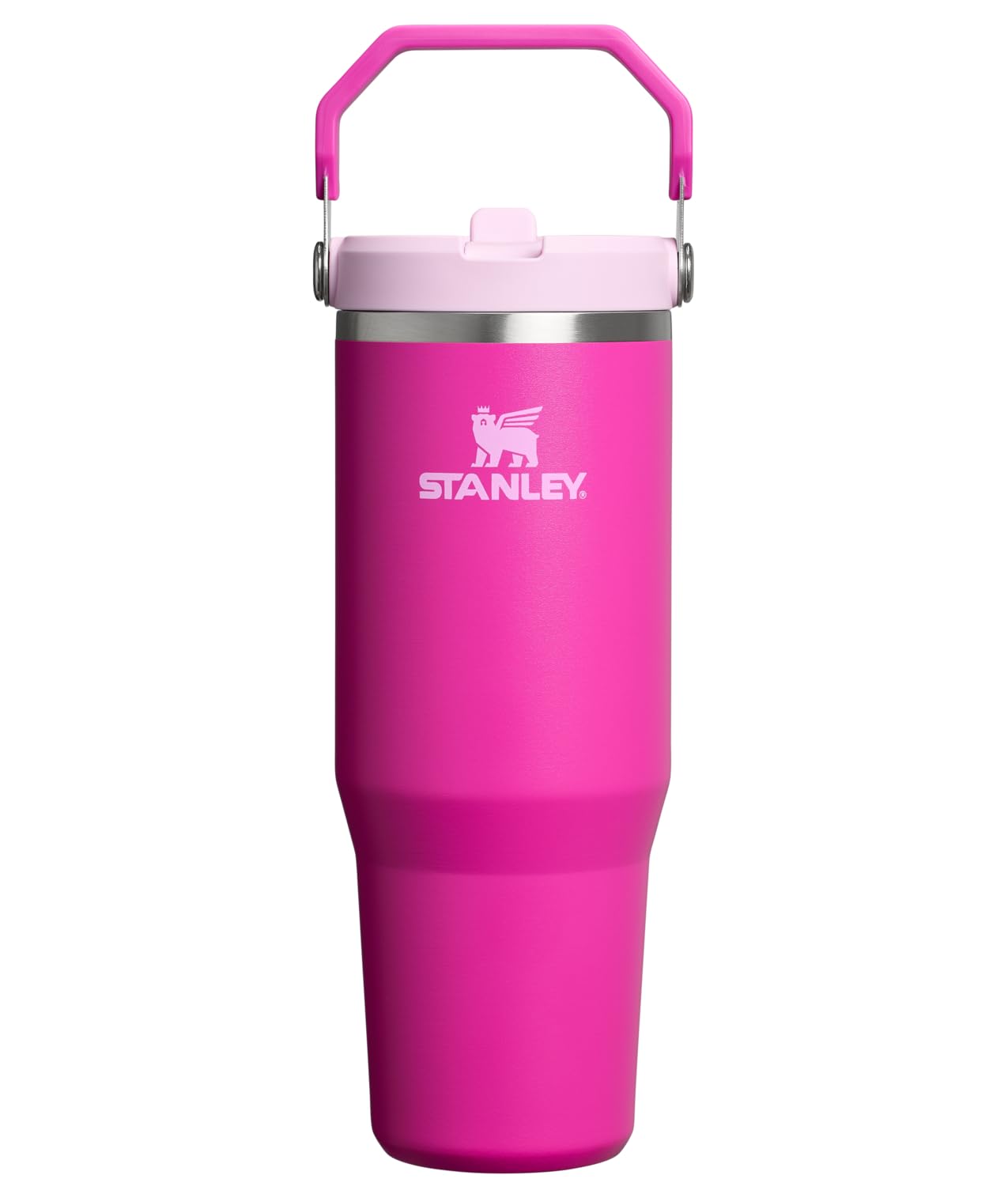 Stanley IceFlow Stainless Steel Tumbler - Vacuum Insulated Water Bottle for Home, Office or Car Reusable Cup with Straw Leak Resistant Flip Cold for 12 Hours or Iced for 2 Days, Azure, 30 OZ / 0.89 L