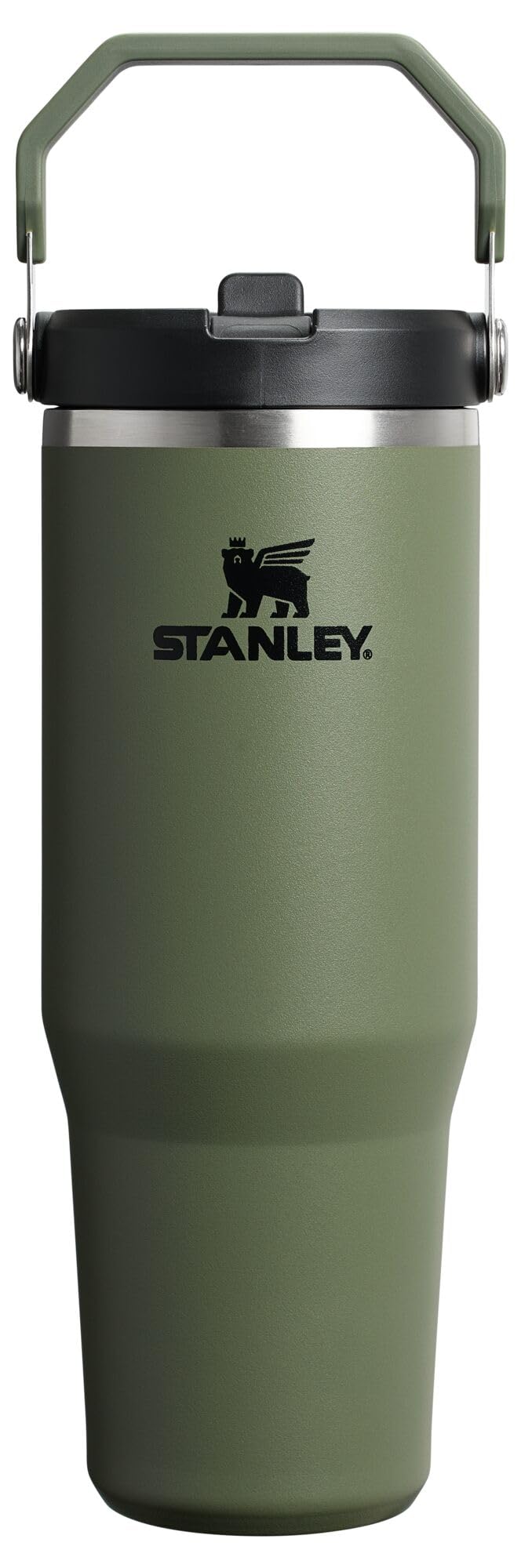 Stanley IceFlow Stainless Steel Tumbler - Vacuum Insulated Water Bottle for Home, Office or Car Reusable Cup with Straw Leak Resistant Flip Cold for 12 Hours or Iced for 2 Days, Azure, 30 OZ / 0.89 L