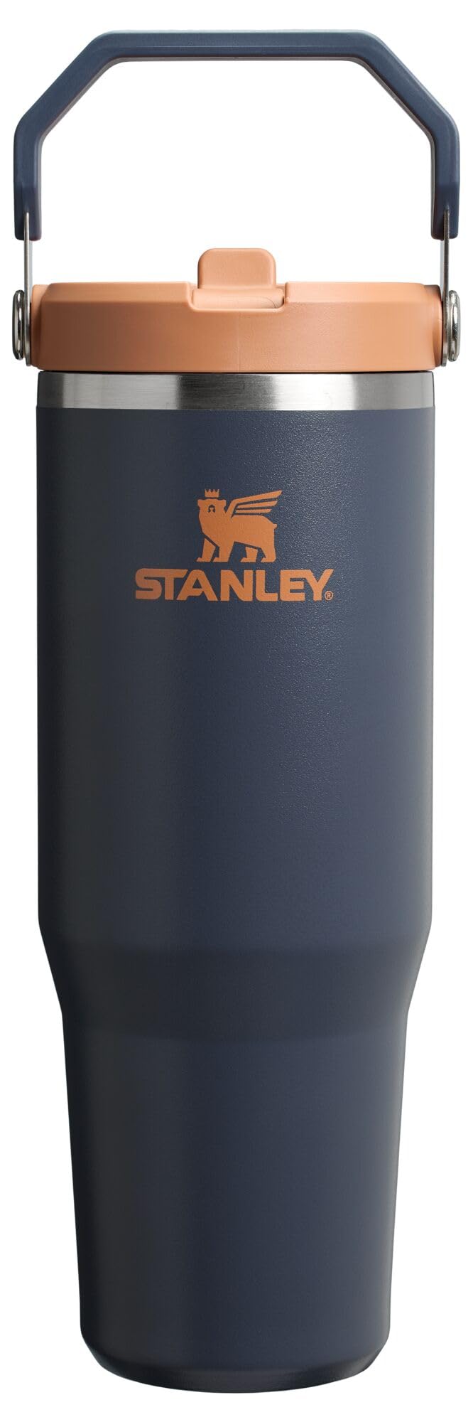 Stanley IceFlow Stainless Steel Tumbler - Vacuum Insulated Water Bottle for Home, Office or Car Reusable Cup with Straw Leak Resistant Flip Cold for 12 Hours or Iced for 2 Days, Azure, 30 OZ / 0.89 L
