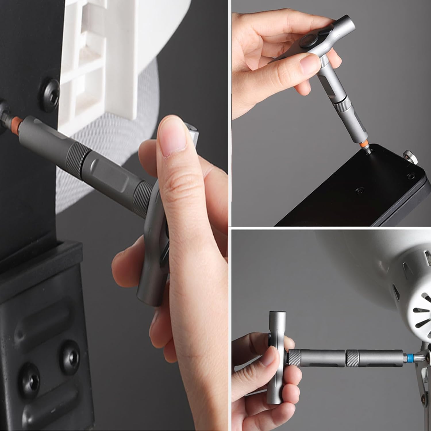 DIY Screwdriver 24 in 1, New 24 In 1 Multi Bit Magnetic Screwdriver Set Multifunctional Toolbox, 24 in 1 multifunctional household wrench screwdriver tool combination set (1)