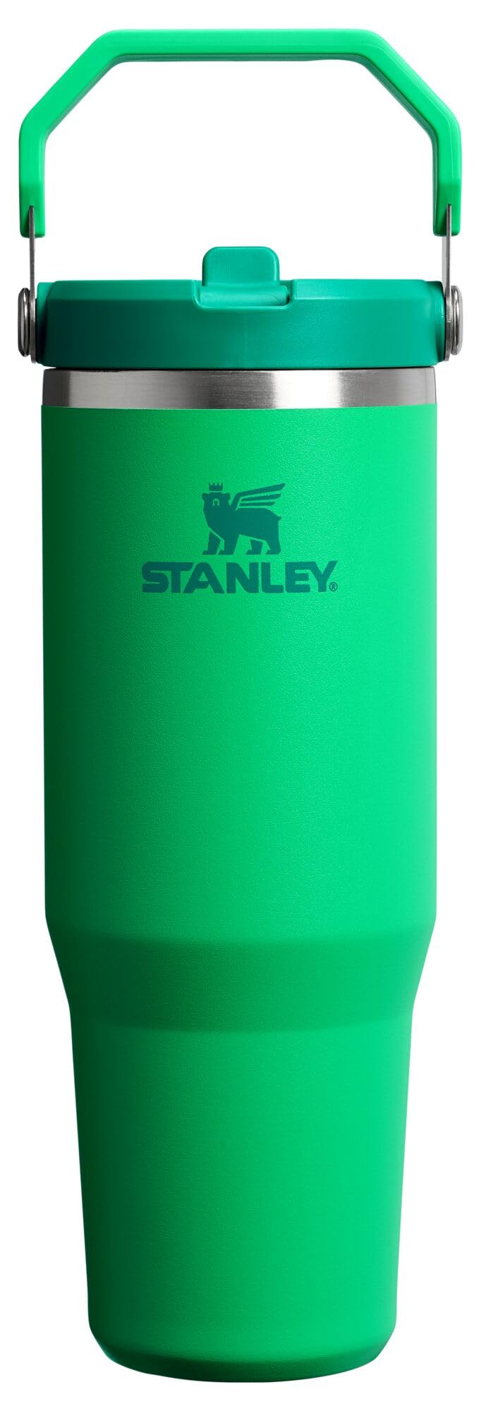 Stanley IceFlow Stainless Steel Tumbler - Vacuum Insulated Water Bottle for Home, Office or Car Reusable Cup with Straw Leak Resistant Flip Cold for 12 Hours or Iced for 2 Days, Azure, 30 OZ / 0.89 L