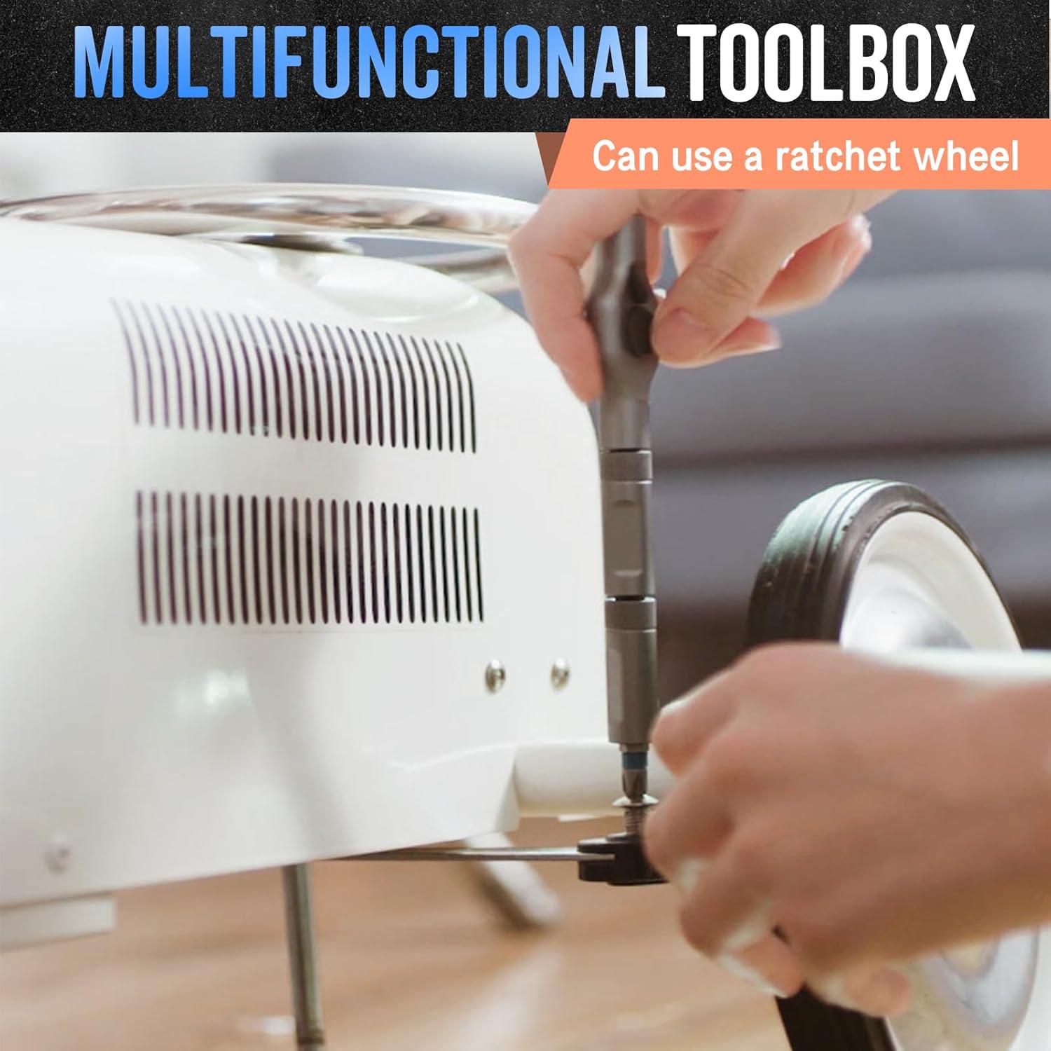 DIY Screwdriver 24 in 1, New 24 In 1 Multi Bit Magnetic Screwdriver Set Multifunctional Toolbox, 24 in 1 multifunctional household wrench screwdriver tool combination set (1)