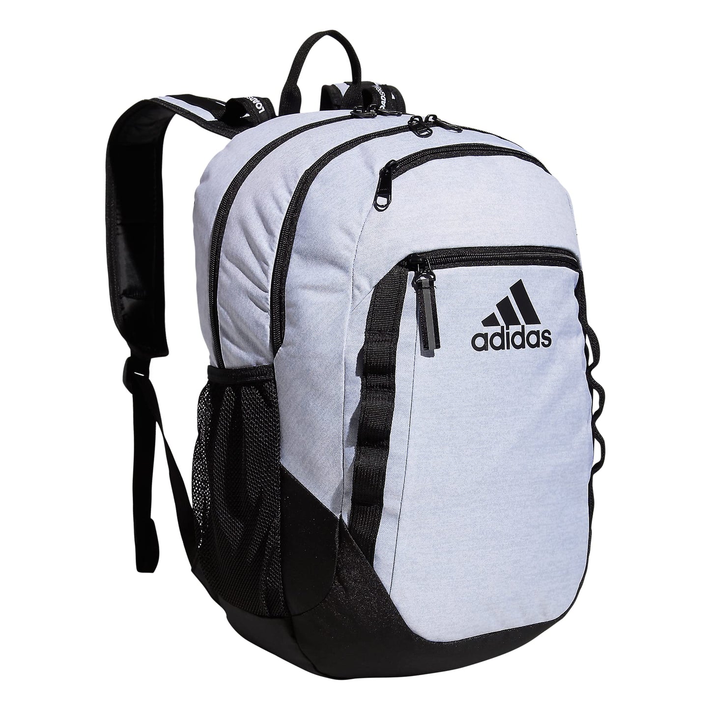 adidas Excel Backpack for Men & Women – Durable Large Athletic Laptop Bag, 7.0/Black, One Size