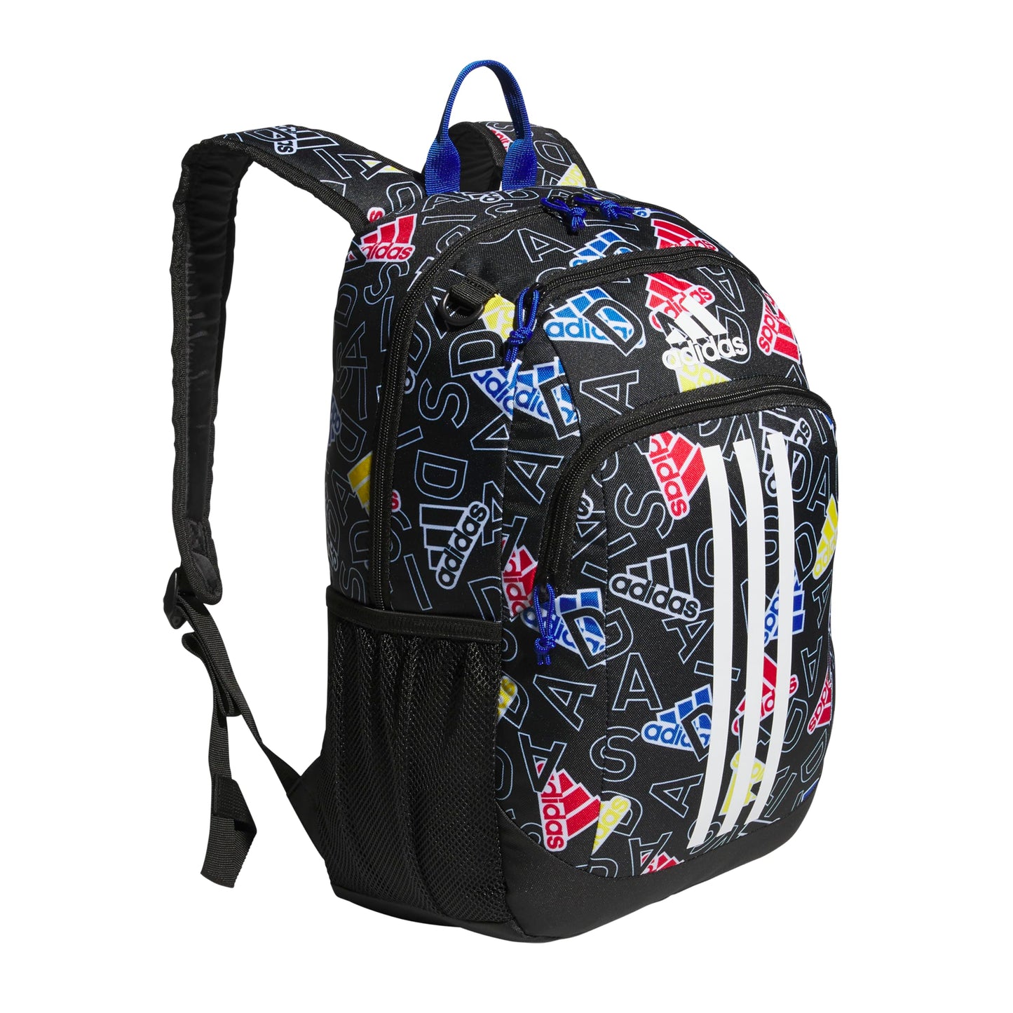 adidas Creator Laptop Backpack for Women and Men, Comfortable and Durable Small Athletic Bag, Black/White, One Size
