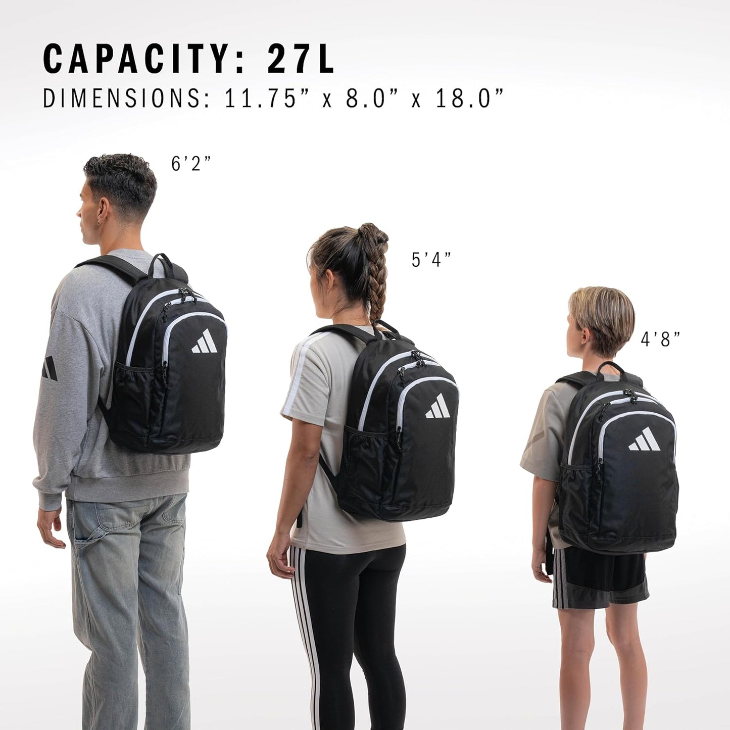 adidas Affiliate Small Backpack for Women and Men, Durable Bag with Laptop Sleeve, Essential Camo Black/Orange, One Size