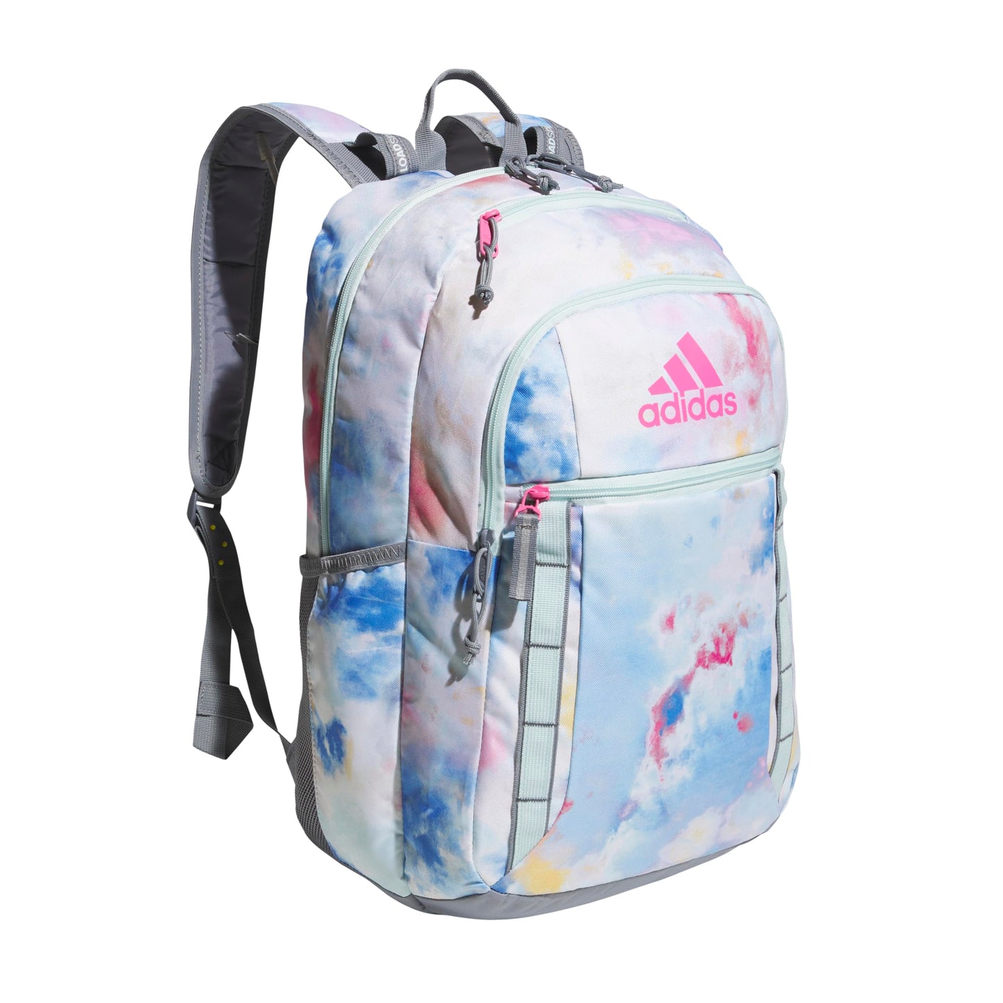 adidas Excel Backpack for Men & Women – Durable Large Athletic Laptop Bag, 7.0/Black, One Size