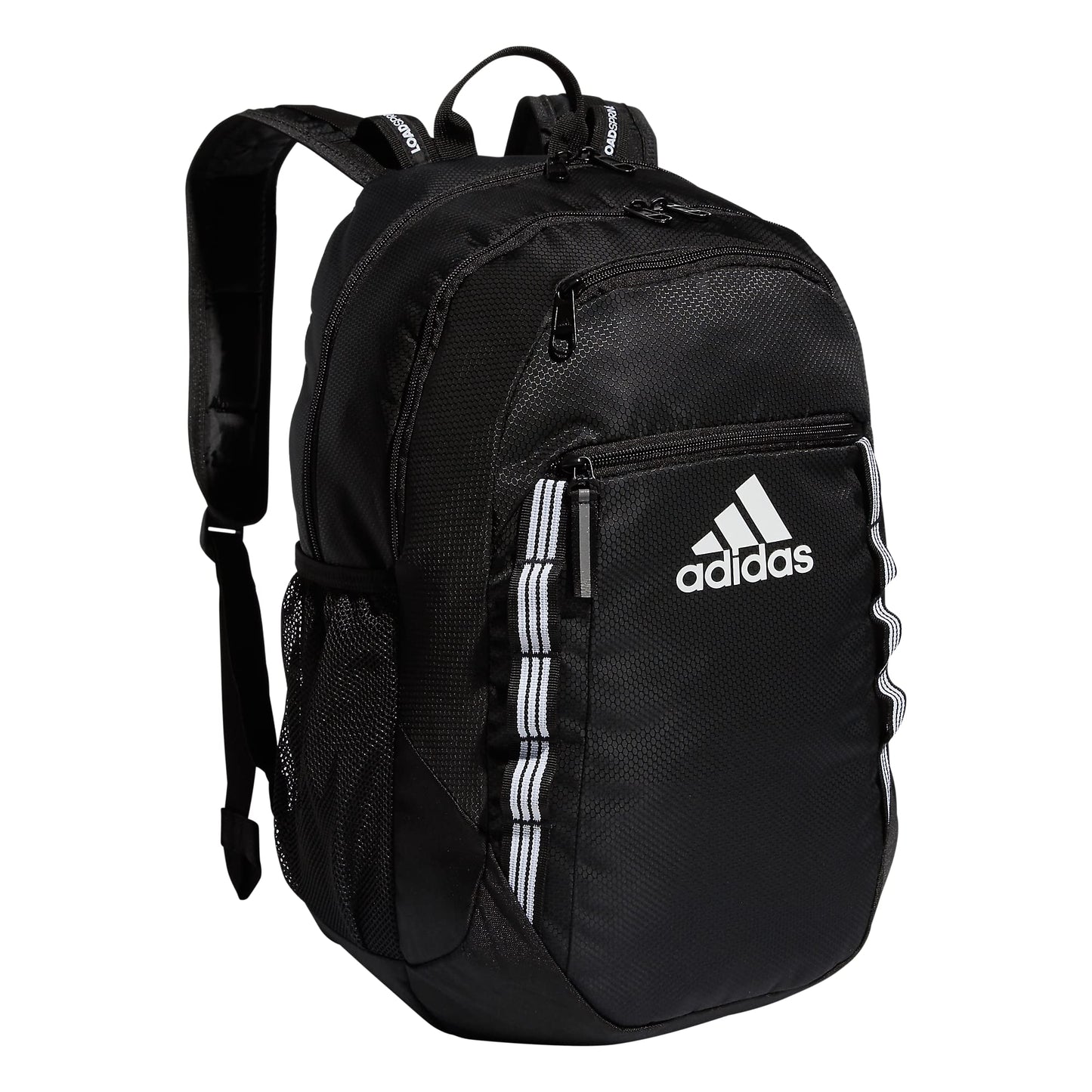adidas Excel Backpack for Men & Women – Durable Large Athletic Laptop Bag, 7.0/Black, One Size