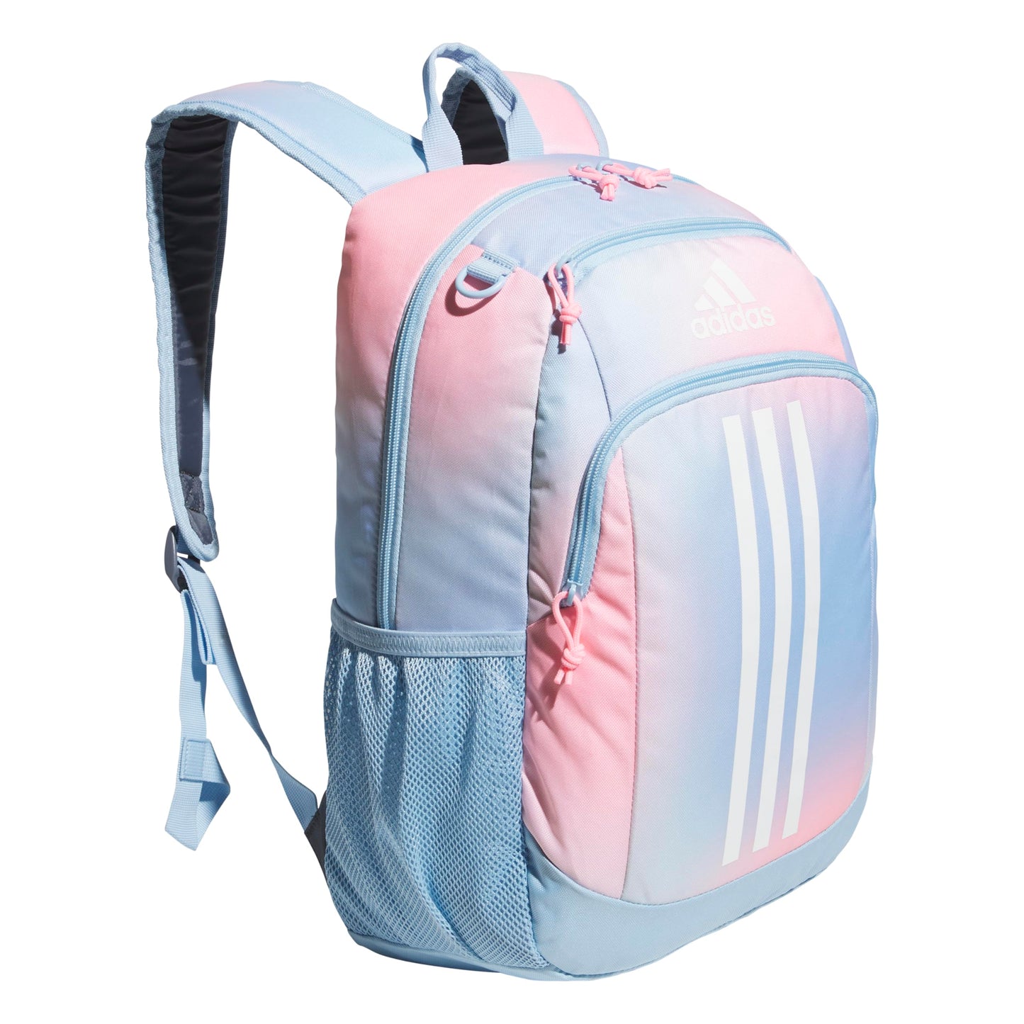 adidas Creator Laptop Backpack for Women and Men, Comfortable and Durable Small Athletic Bag, Black/White, One Size
