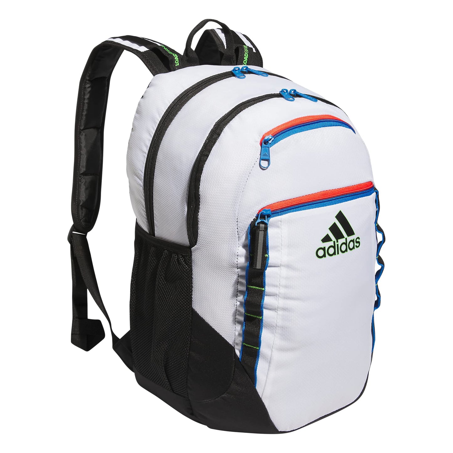 adidas Excel Backpack for Men & Women – Durable Large Athletic Laptop Bag, 7.0/Black, One Size