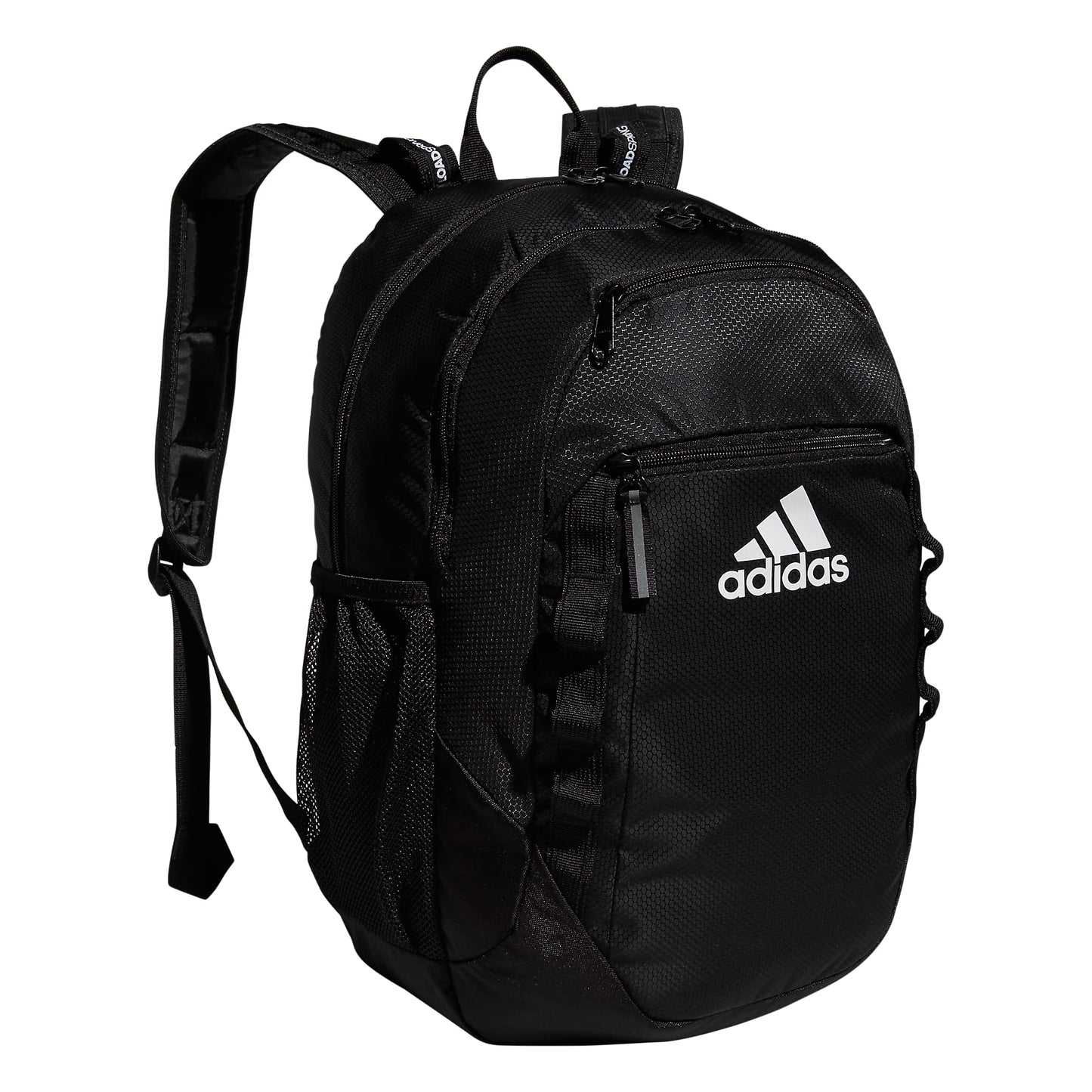 adidas Excel Backpack for Men & Women – Durable Large Athletic Laptop Bag, 7.0/Black, One Size