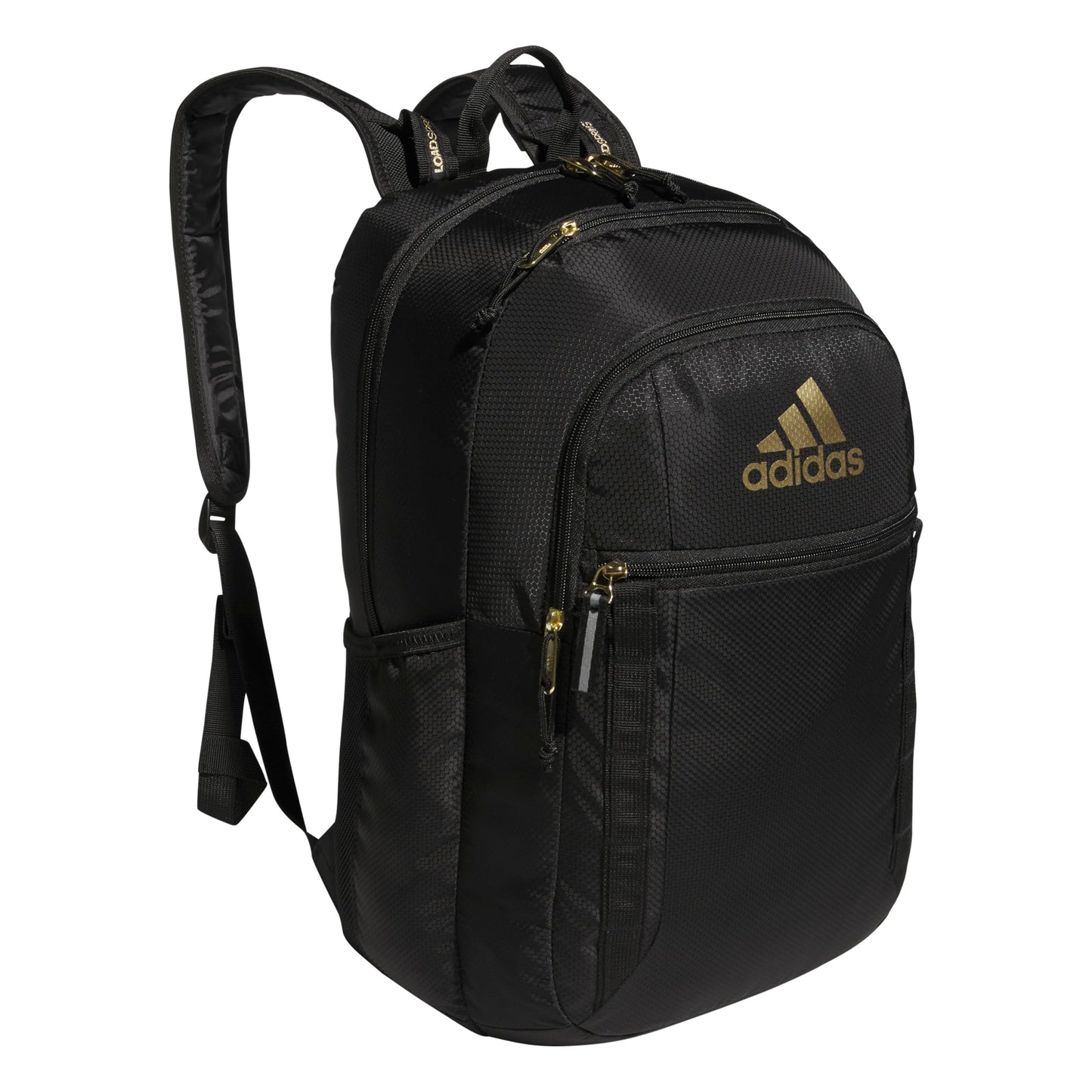 adidas Excel Backpack for Men & Women – Durable Large Athletic Laptop Bag, 7.0/Black, One Size