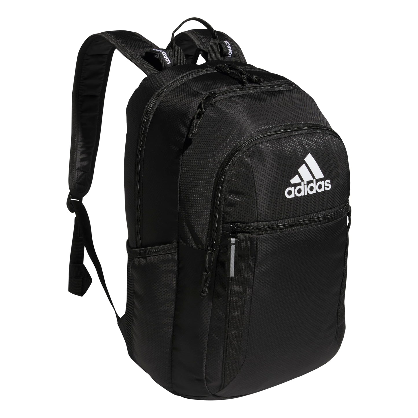 adidas Excel Backpack for Men & Women – Durable Large Athletic Laptop Bag, 7.0/Black, One Size