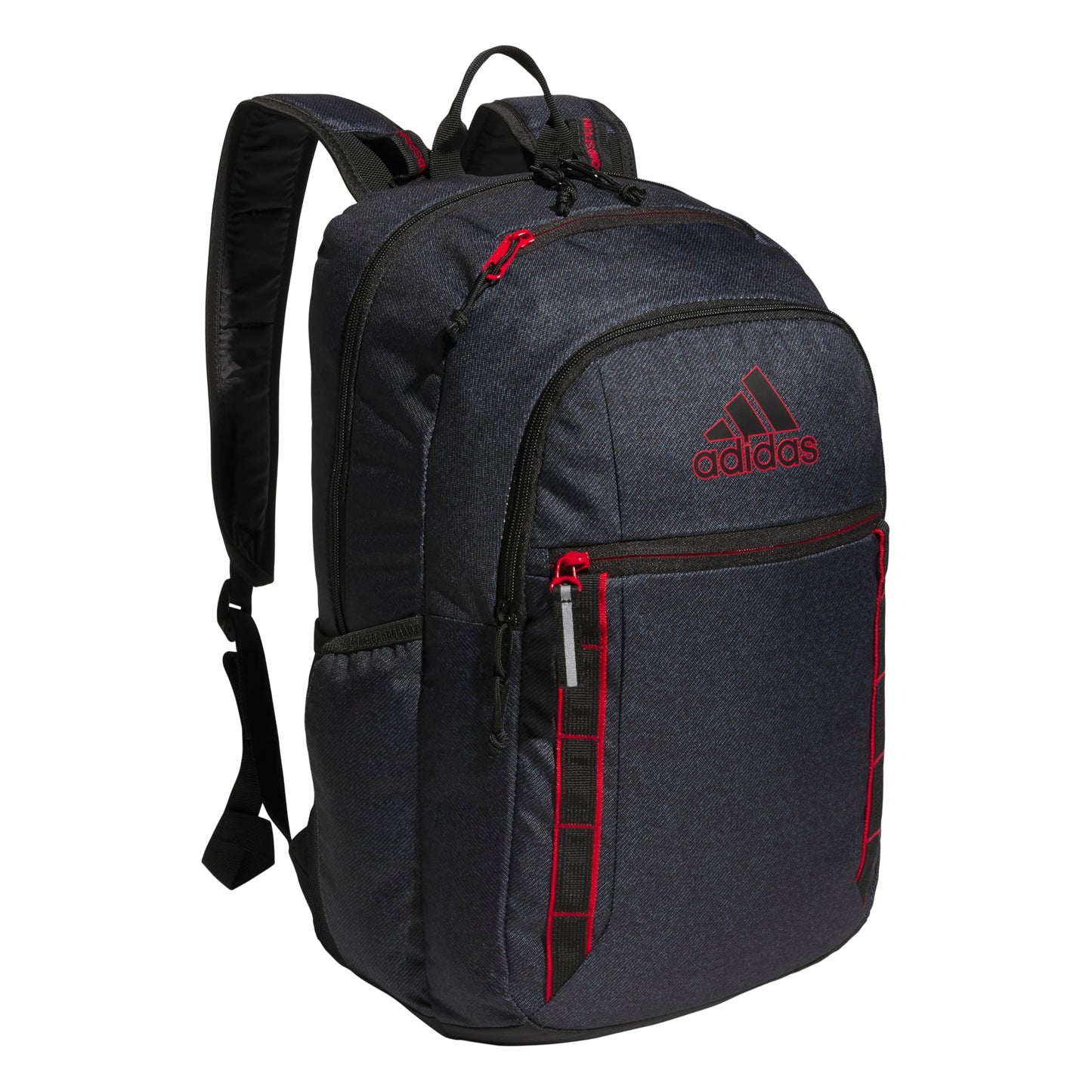 adidas Excel Backpack for Men & Women – Durable Large Athletic Laptop Bag, 7.0/Black, One Size