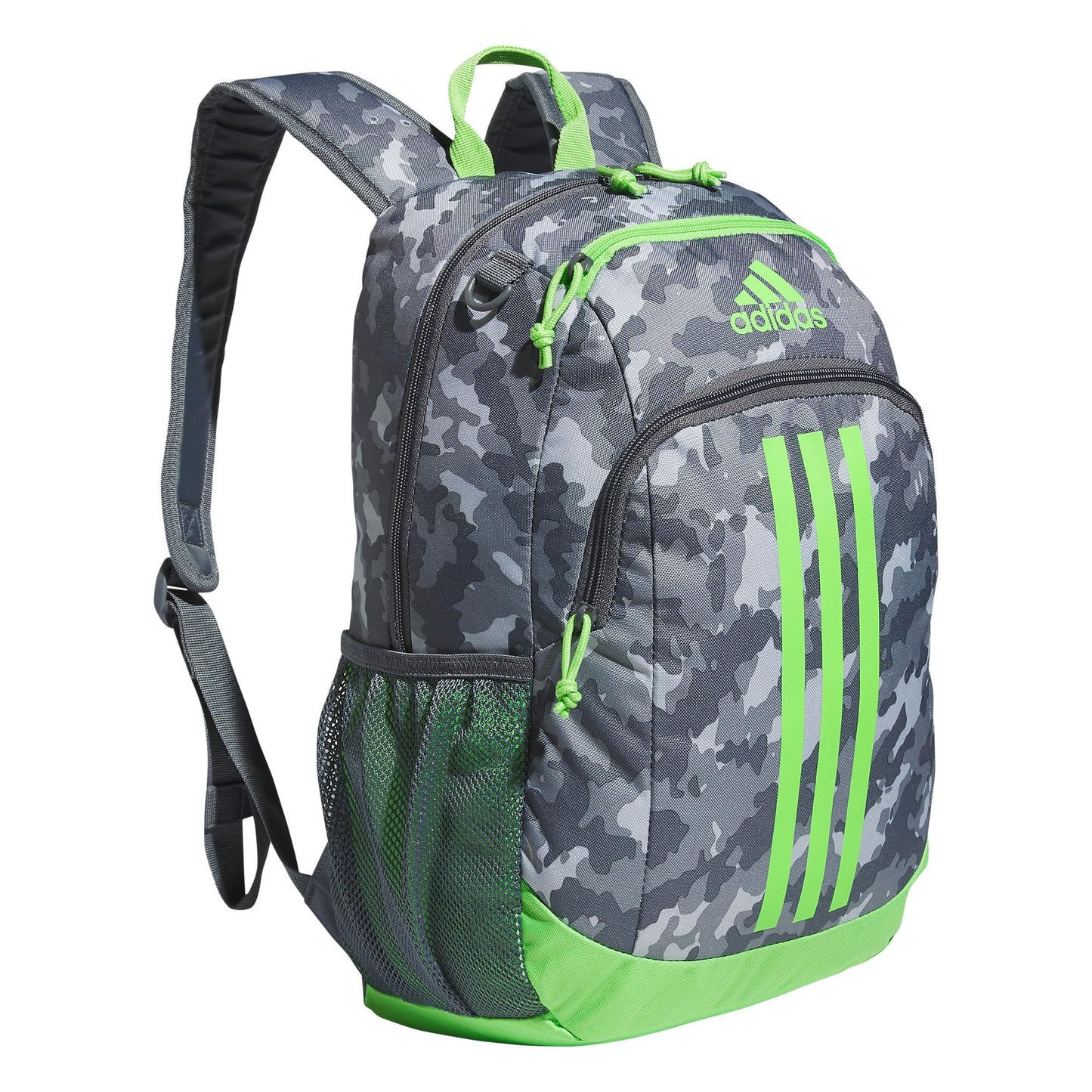 adidas Creator Laptop Backpack for Women and Men, Comfortable and Durable Small Athletic Bag, Black/White, One Size