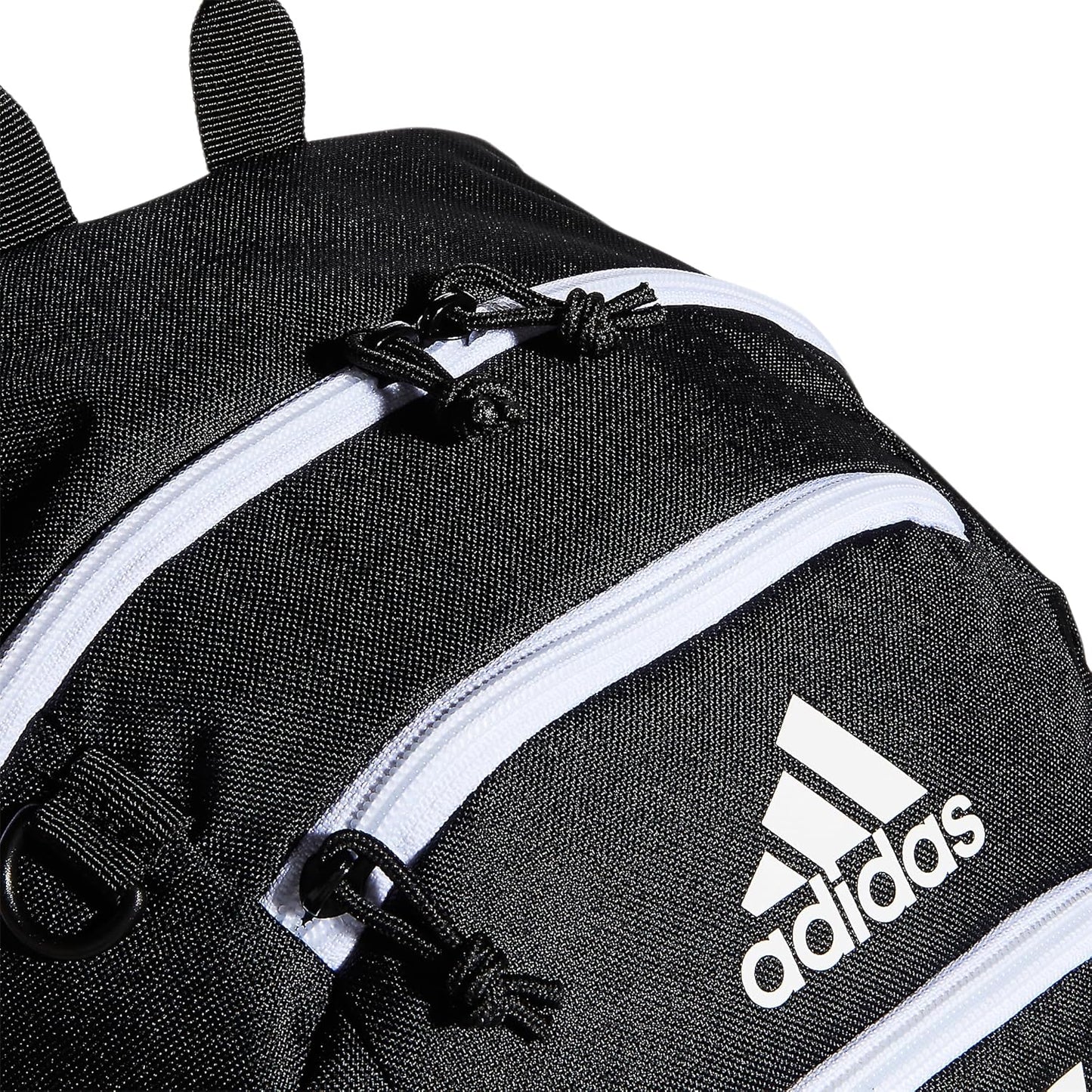 adidas Creator Laptop Backpack for Women and Men, Comfortable and Durable Small Athletic Bag, Black/White, One Size