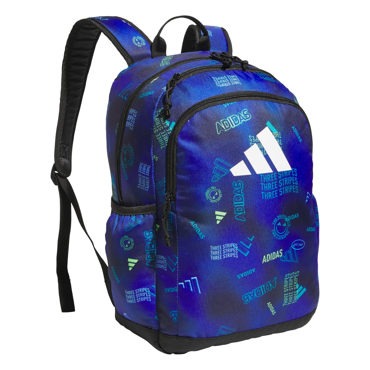 adidas Affiliate Small Backpack for Women and Men, Durable Bag with Laptop Sleeve, Essential Camo Black/Orange, One Size