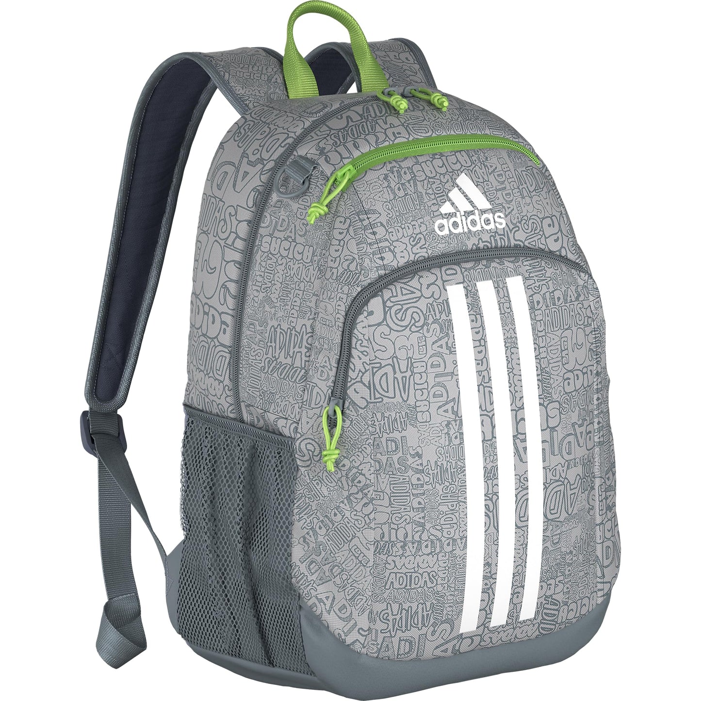 adidas Creator Laptop Backpack for Women and Men, Comfortable and Durable Small Athletic Bag, Black/White, One Size
