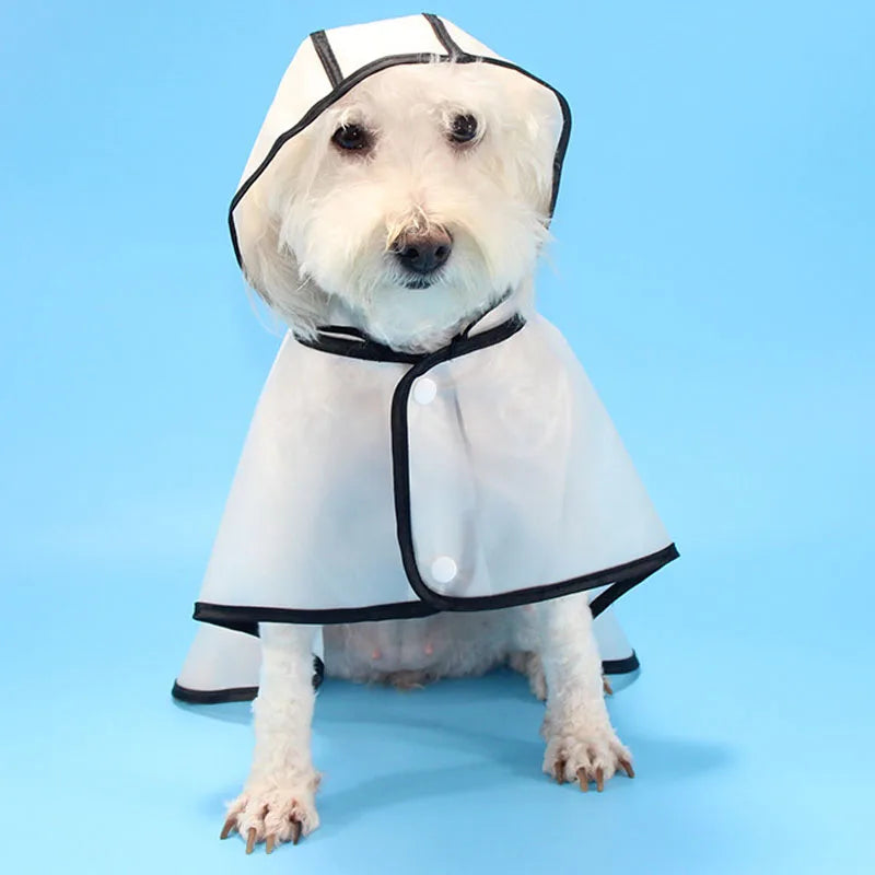 Pet Dog Rain Coat For Small Large Dogs French Bulldog Husky Transparent Cloak Coat Jacket For Rain 8 Sizes Raincoat Clothing #9"