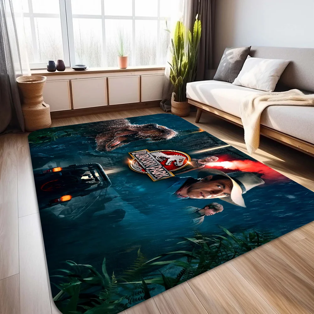 Jurassic Park Floor Mat Rectangle Anti-slip Home Soft Badmat Front Door Indoor Outdoor Mat Hotel Decor Mat