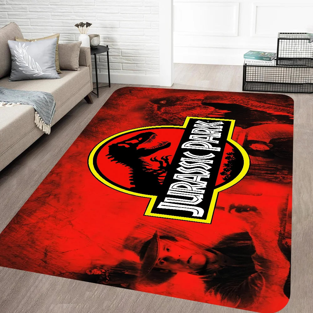 Jurassic Park Floor Mat Rectangle Anti-slip Home Soft Badmat Front Door Indoor Outdoor Mat Hotel Decor Mat