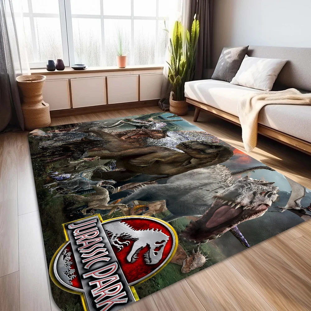 Jurassic Park Floor Mat Rectangle Anti-slip Home Soft Badmat Front Door Indoor Outdoor Mat Hotel Decor Mat