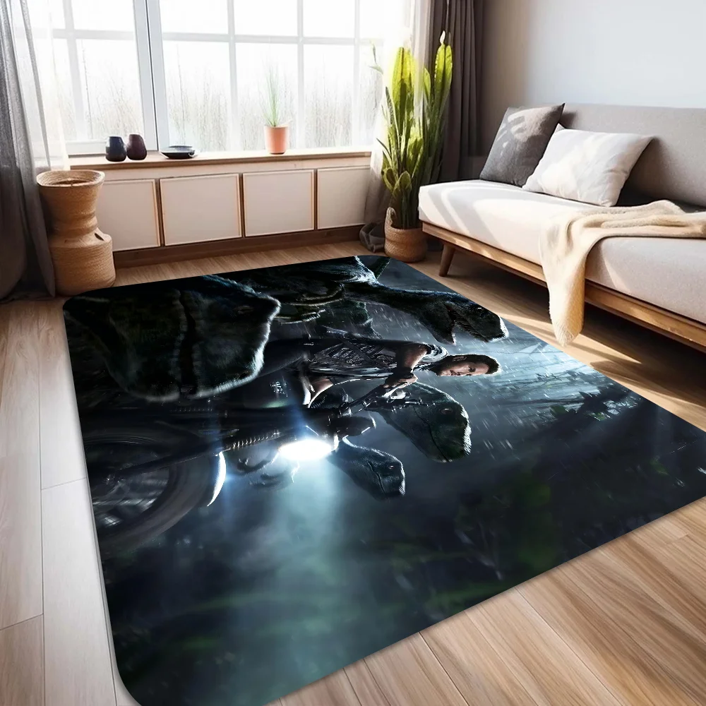 Jurassic Park Floor Mat Rectangle Anti-slip Home Soft Badmat Front Door Indoor Outdoor Mat Hotel Decor Mat