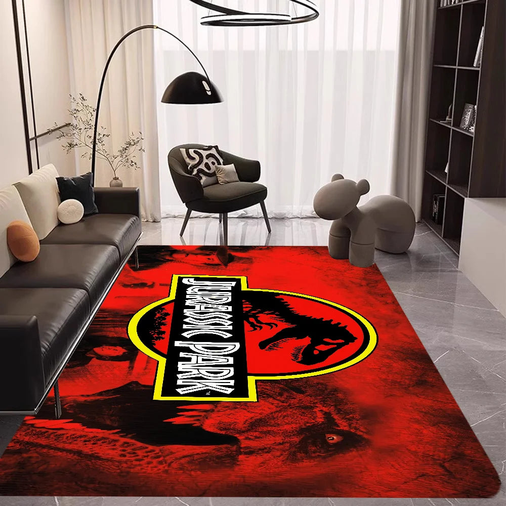 Jurassic Park Floor Mat Rectangle Anti-slip Home Soft Badmat Front Door Indoor Outdoor Mat Hotel Decor Mat